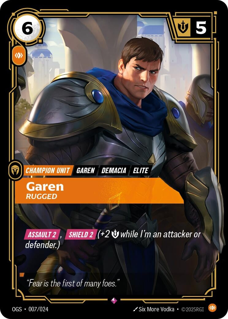 Garen - Rugged (007/024) (Origins: Proving Grounds)