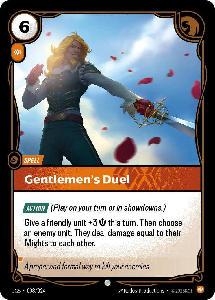 Gentlemen's Duel (008/024) (Origins: Proving Grounds)