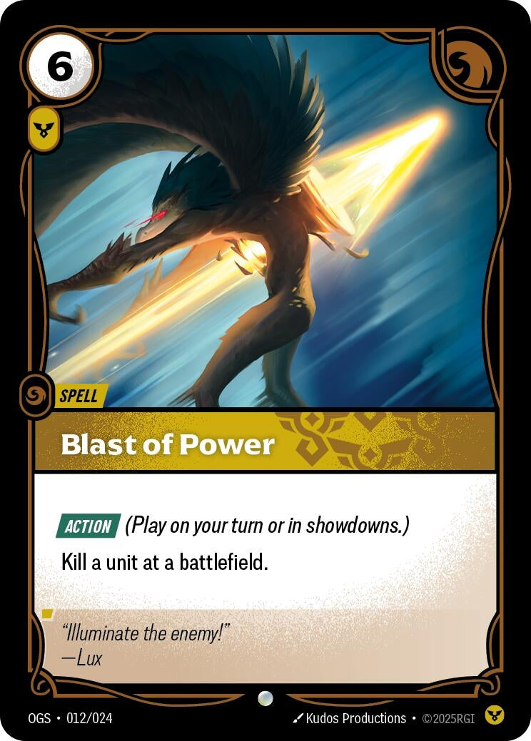Blast of Power (012/024) (Origins: Proving Grounds)
