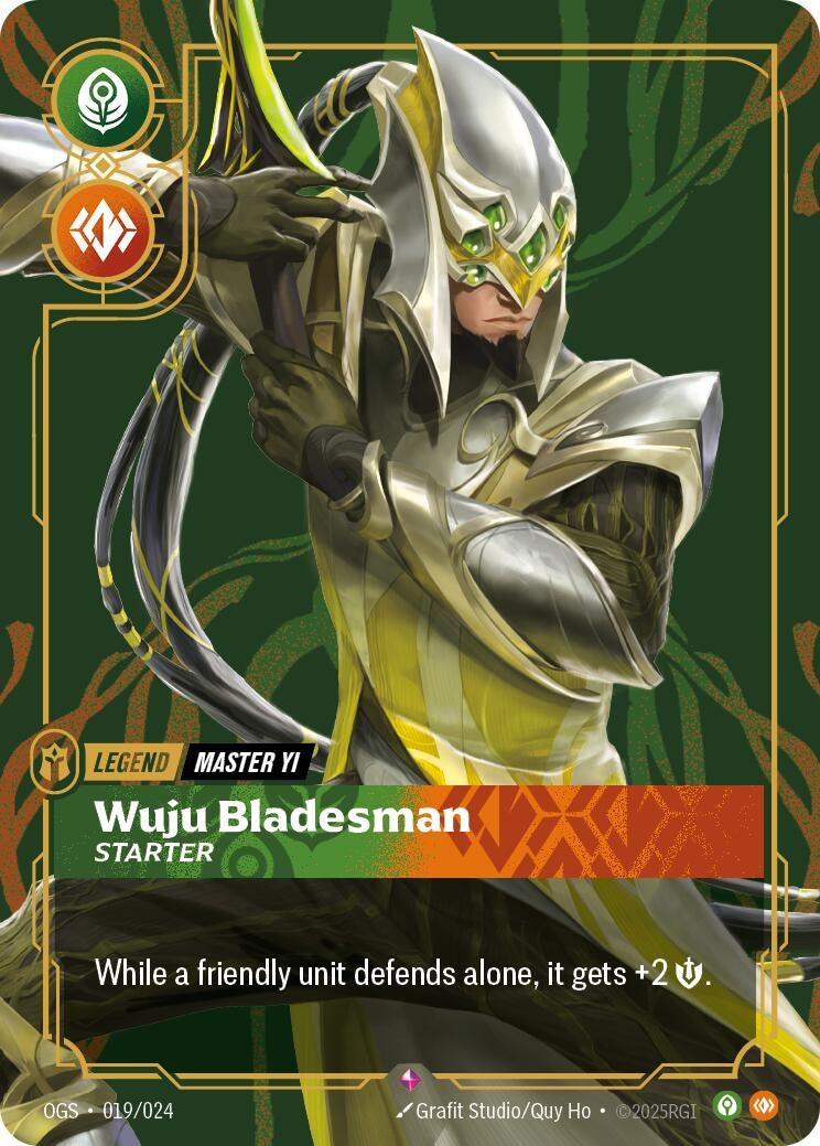 Master Yi - Wuju Bladesman (Starter) (019/024) (Origins: Proving Grounds)
