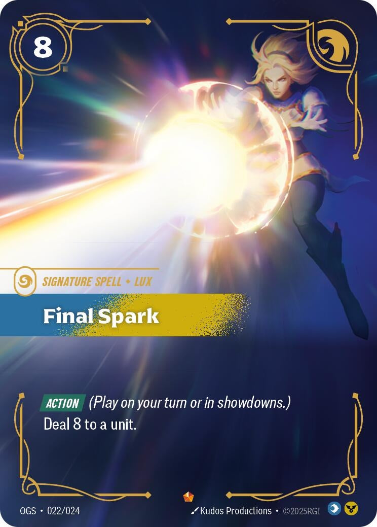 Final Spark (022/024) (Origins: Proving Grounds)