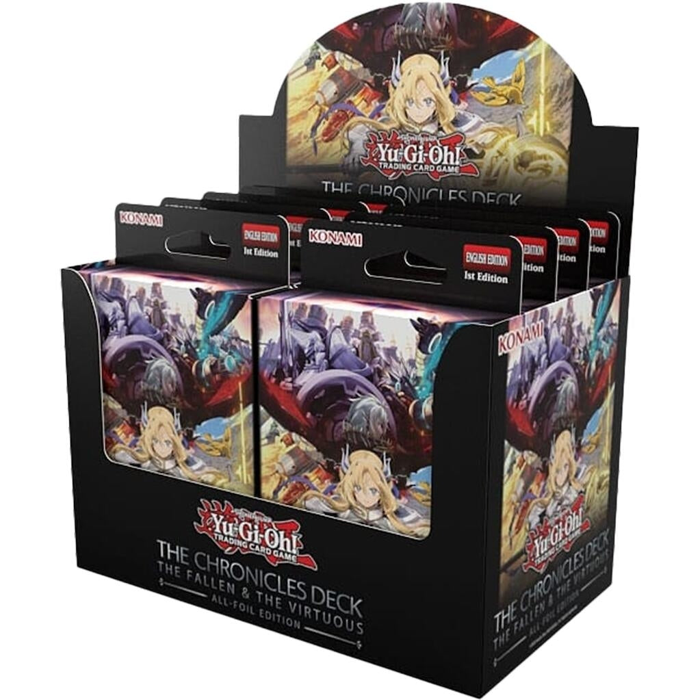 THE CHRONICLES DECK: The Fallen & the Virtuous (All-Foil Edition) Deck Display