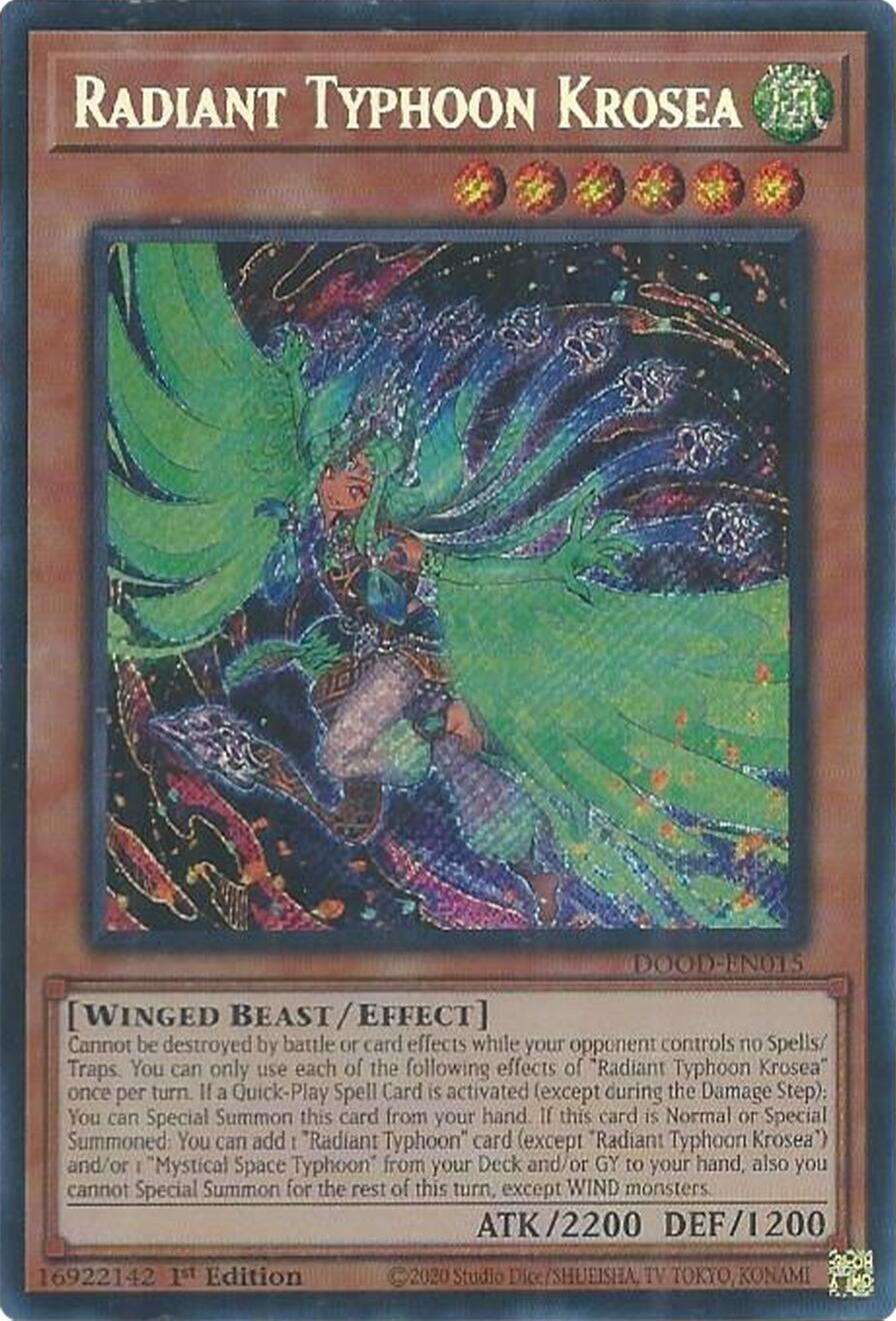Image for Radiant Typhoon Krosea (DOOD-EN015) (DOOD) - YuGiOh
