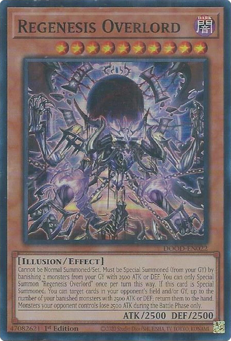 Image for Regenesis Overlord (DOOD-EN022) (DOOD) - YuGiOh