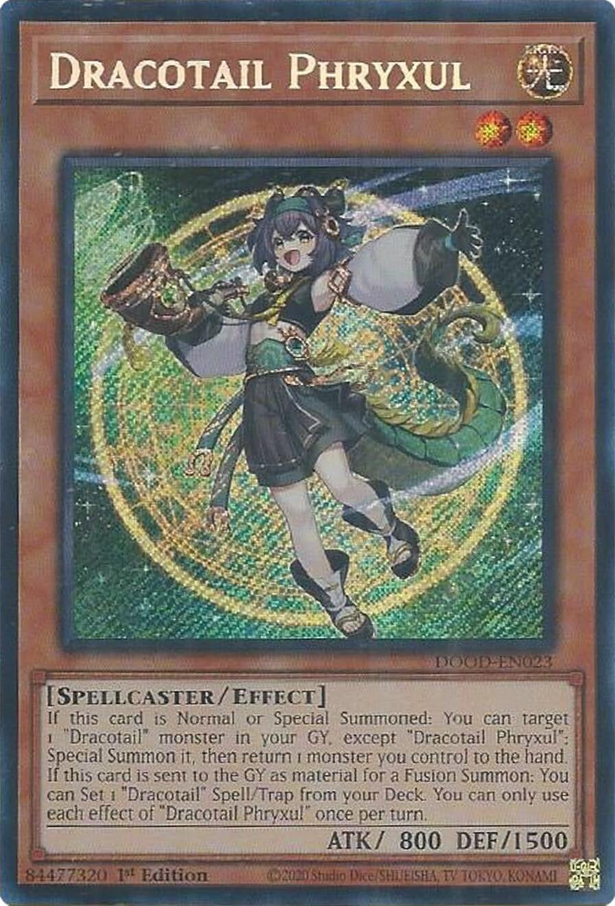 Image for Dracotail Phryxul (DOOD-EN023) (DOOD) - YuGiOh
