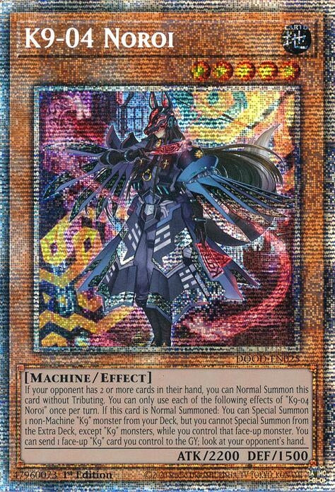 Image for K9-04 Noroi (Starlight Rare) (DOOD-EN025) (DOOD) - YuGiOh