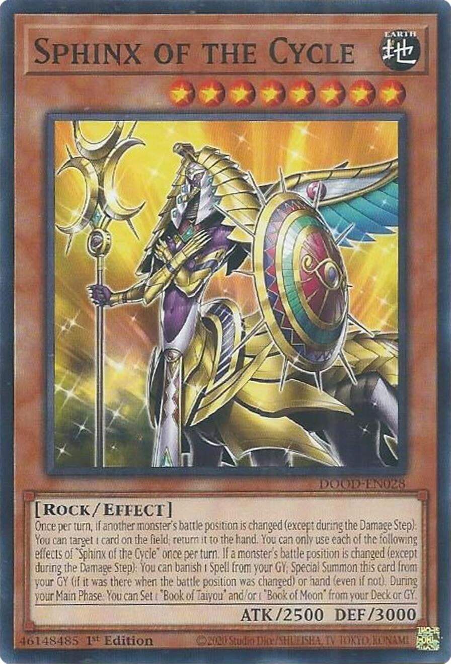 Image for Sphinx of the Cycle (DOOD-EN028) (DOOD) - YuGiOh