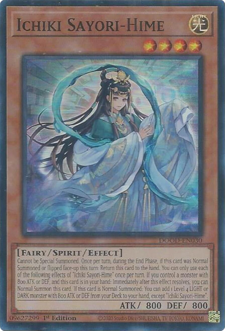 Image for Ichiki Sayori-Hime (DOOD-EN030) (DOOD) - YuGiOh