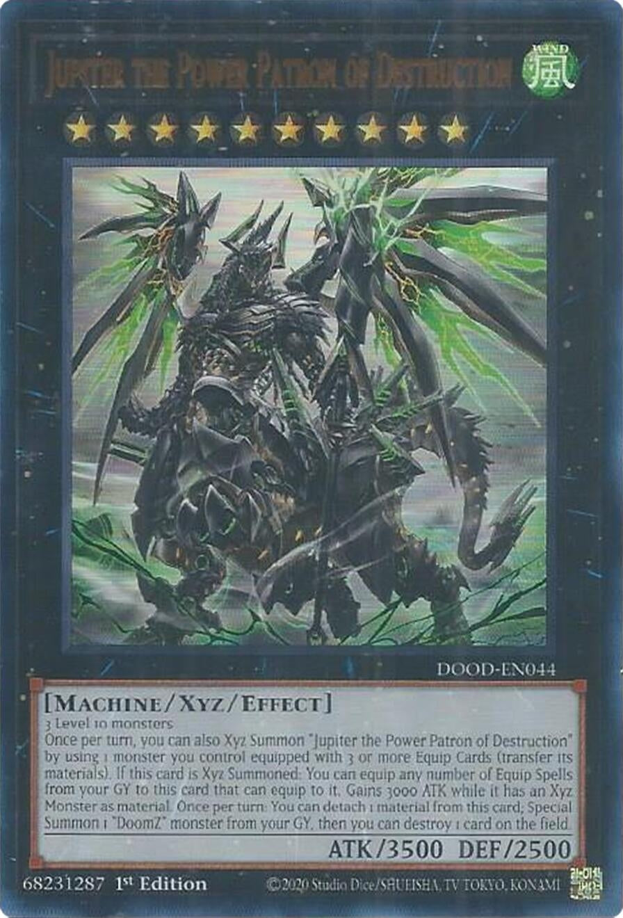 Image for Jupiter the Power Patron of Destruction (DOOD-EN044) (DOOD) - YuGiOh