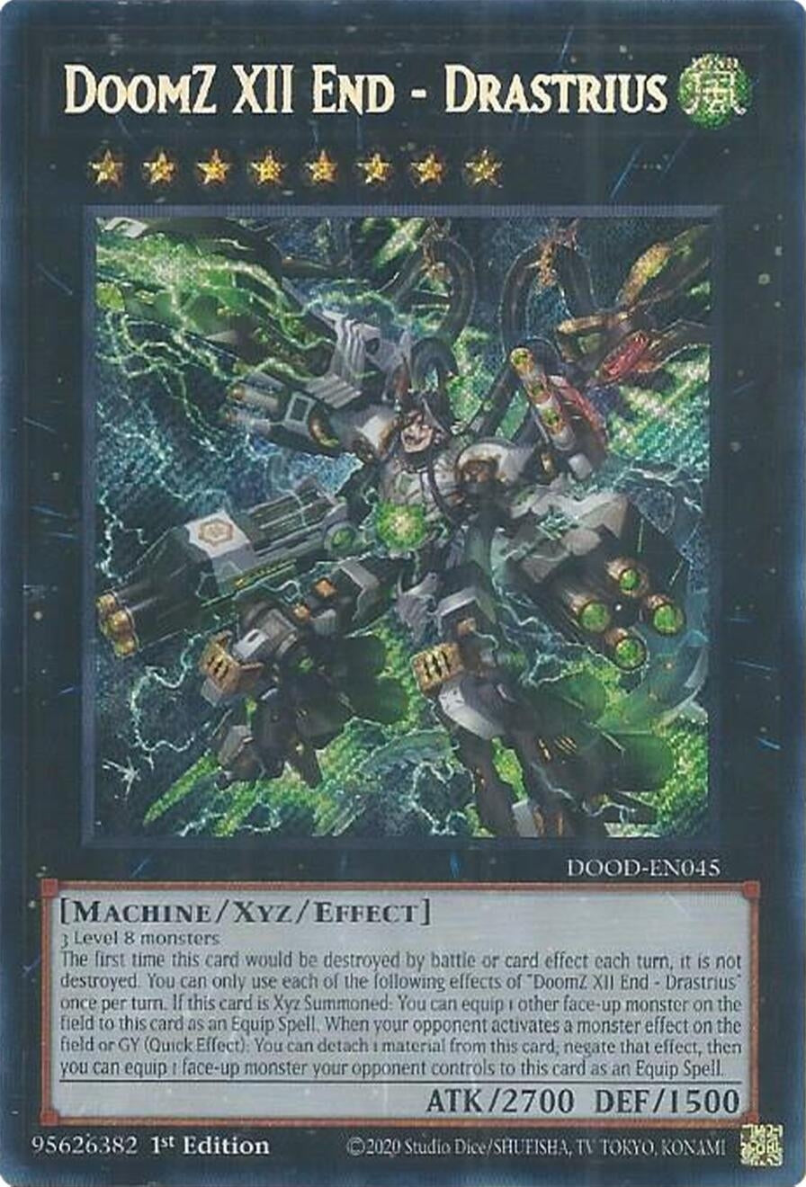 Image for DoomZ XII End - Drastrius (DOOD-EN045) (DOOD) - YuGiOh