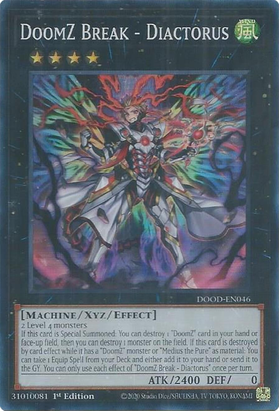 Image for DoomZ Break - Diactorus (DOOD-EN046) (DOOD) - YuGiOh