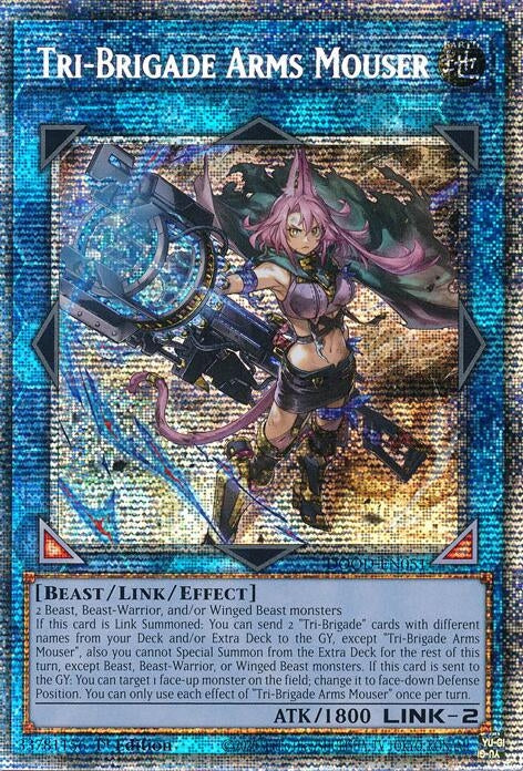 Image for Tri-Brigade Arms Mouser (Starlight Rare) (DOOD-EN051) (DOOD) - YuGiOh