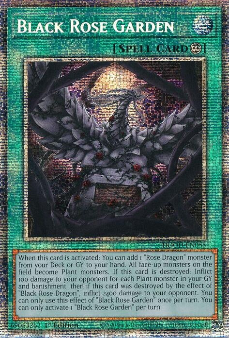Image for Black Rose Garden (Starlight Rare) (DOOD-EN055) (DOOD) - YuGiOh
