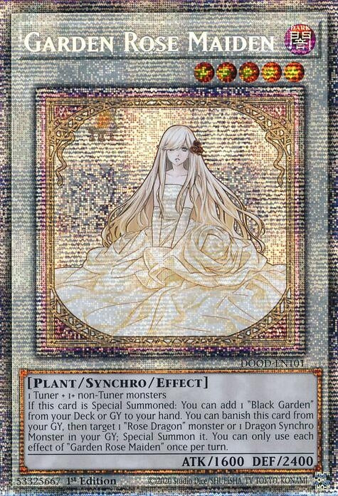 Image for Garden Rose Maiden (DOOD-EN101) (DOOD) - YuGiOh