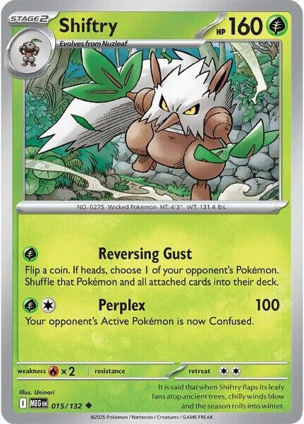 Image for Shiftry (015/132) (MEG) - Pokemon