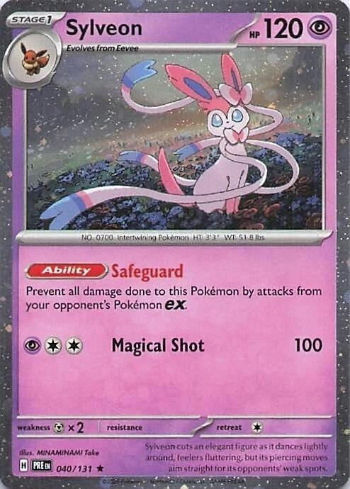 Image for Sylveon - 040/131 (Cosmos Holo) (040/131) (MCAP) - Pokemon