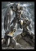 Image for Digimon Card Game Official Sleeves - BlackWarGreymon (Sinister Order Box Topper) (5-pack) - Card Sleeves