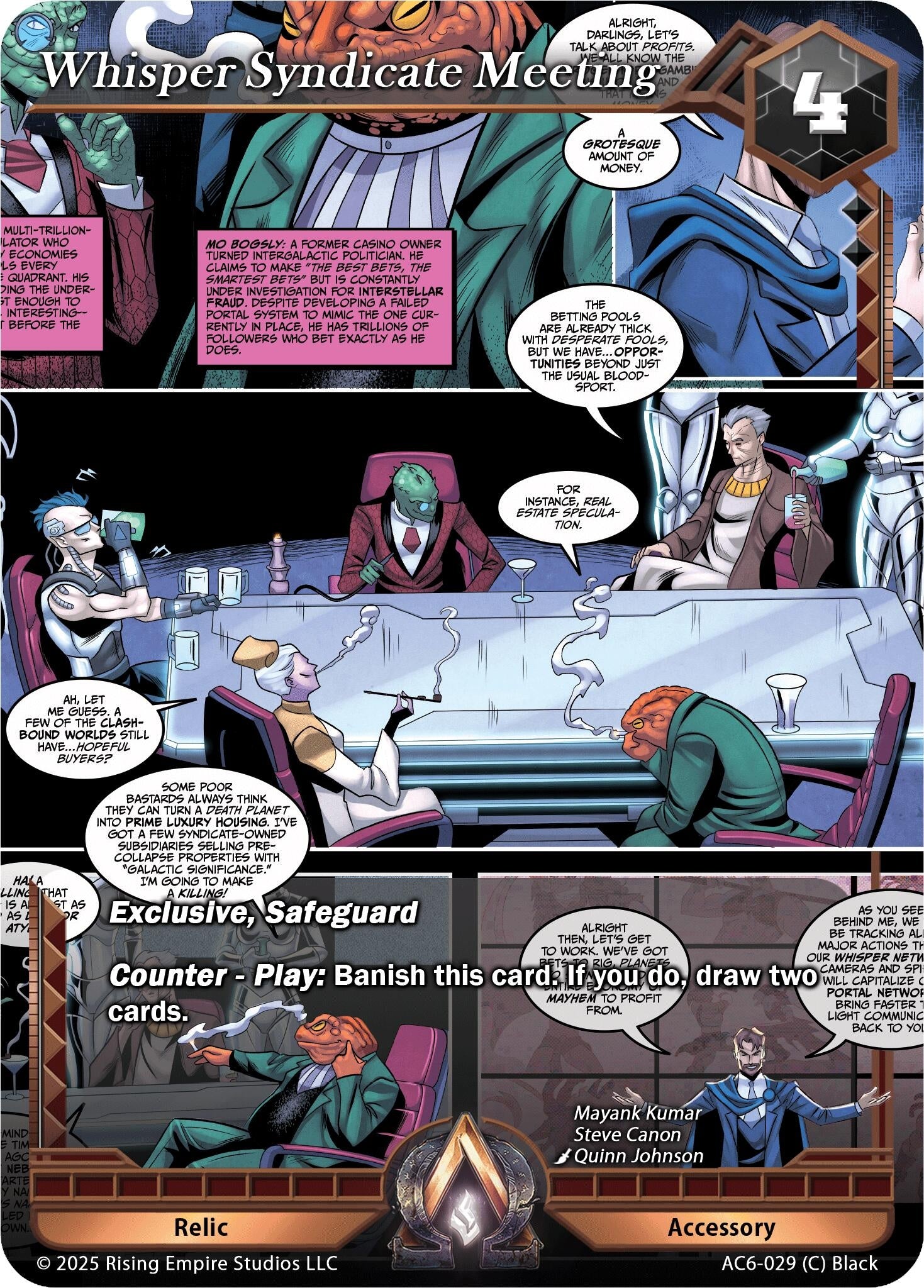 Whisper Syndicate Meeting (AC6-029) (Echoes of Eternity)