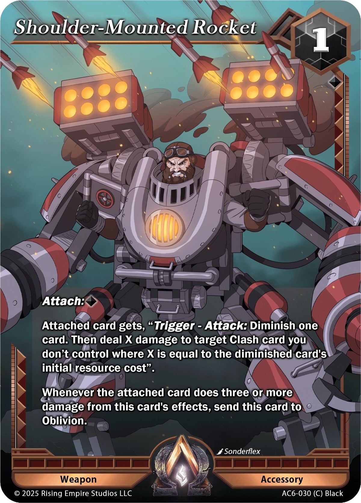 Image for Shoulder-Mounted Rocket (AC6-030) (Echoes of Eternity) - Alpha Clash