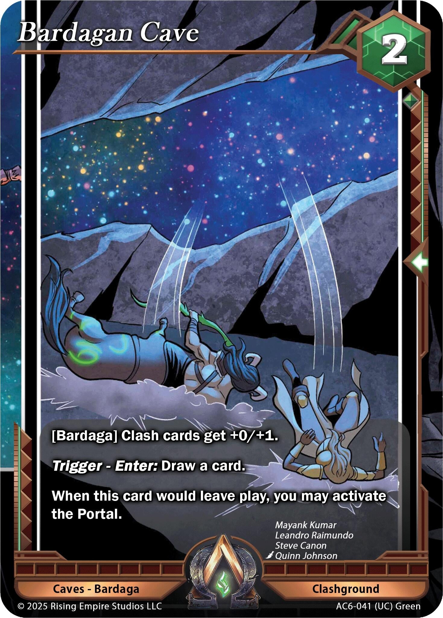 Image for Bardagan Cave (AC6-041) (Echoes of Eternity) - Alpha Clash
