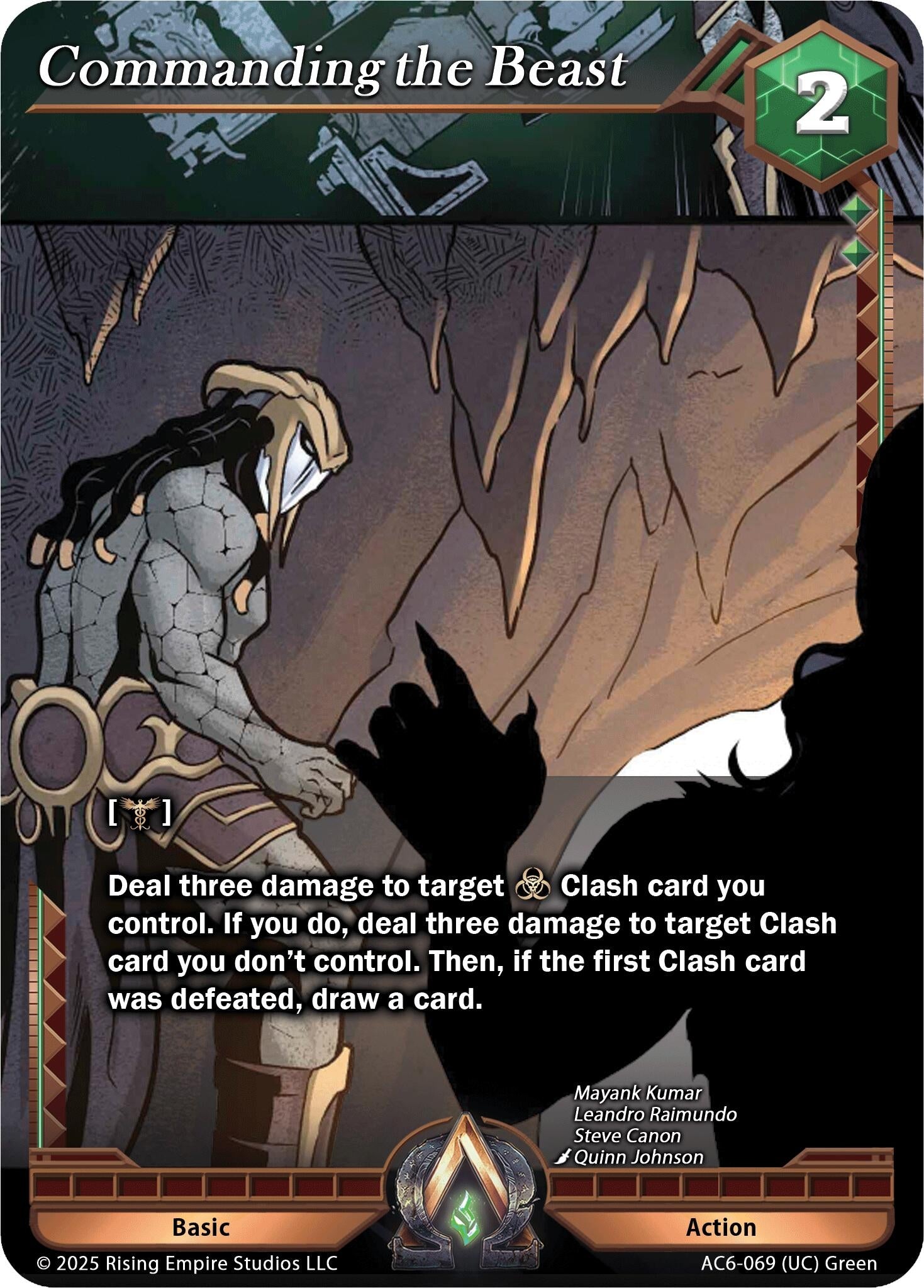 Image for Commanding the Beast (AC6-069) (Echoes of Eternity) - Alpha Clash