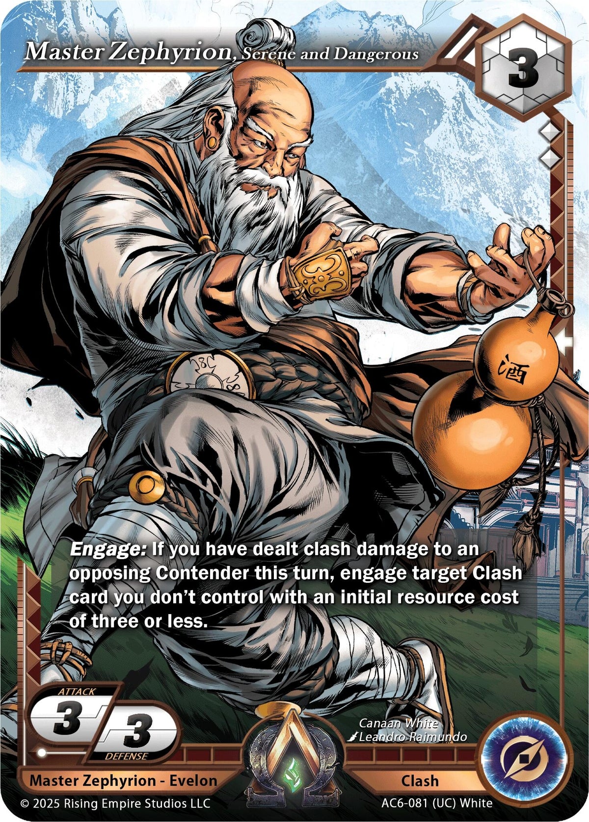 Master Zephyrion, Serene and Dangerous (AC6-081) (Echoes of Eternity)