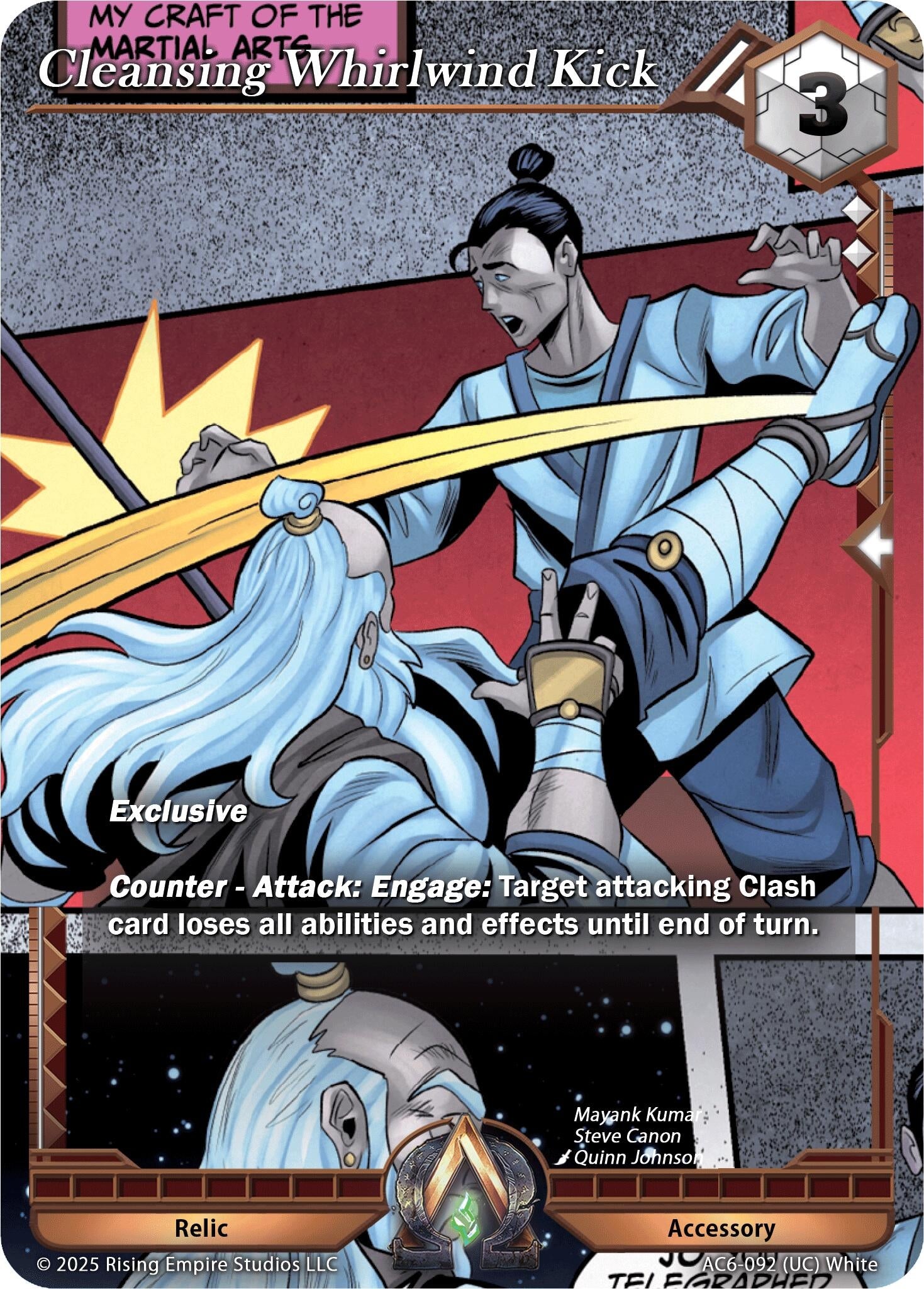 Image for Cleansing Whirlwind Kick (AC6-092) (Echoes of Eternity) - Alpha Clash