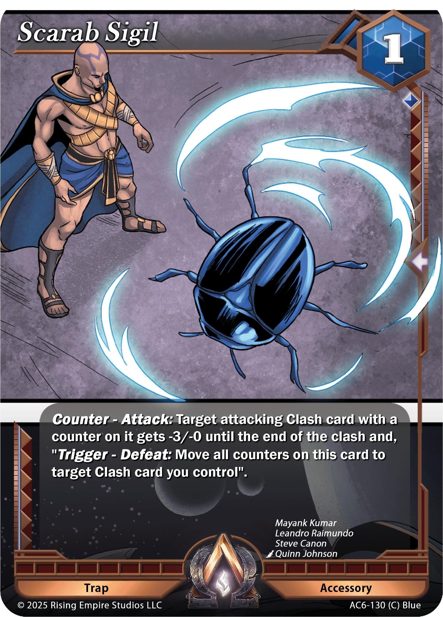 Image for Scarab Sigil (AC6-130) (Echoes of Eternity) - Alpha Clash