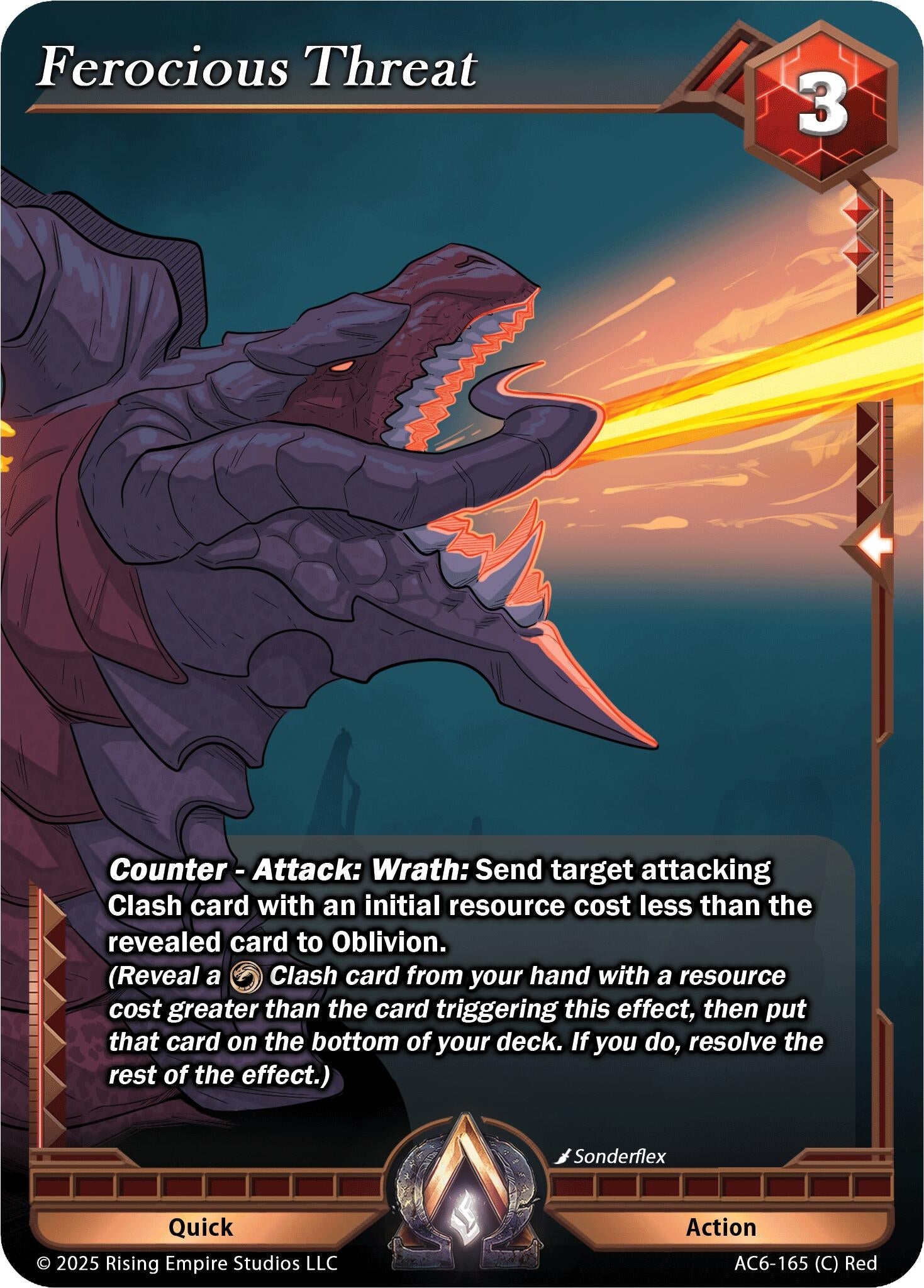 Ferocious Threat (AC6-165) (Echoes of Eternity)