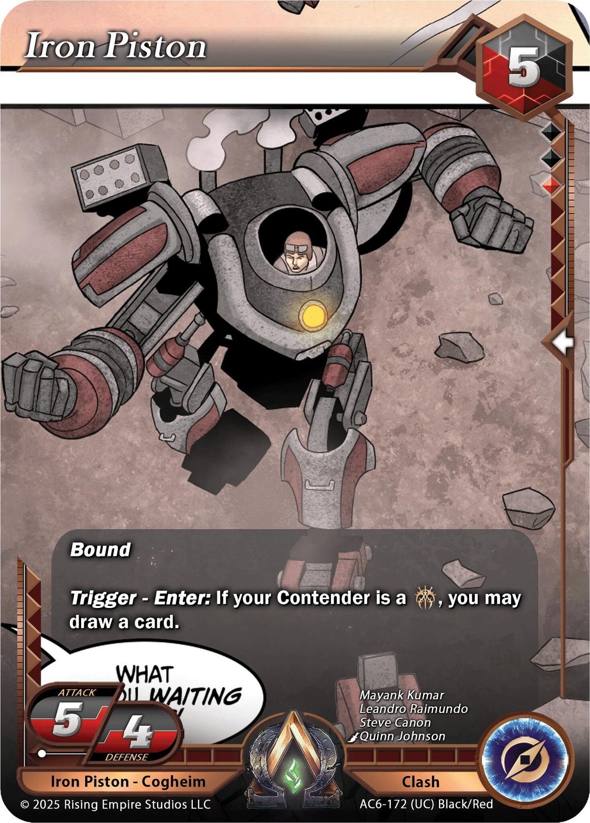 Iron Piston (AC6-172) (Echoes of Eternity)
