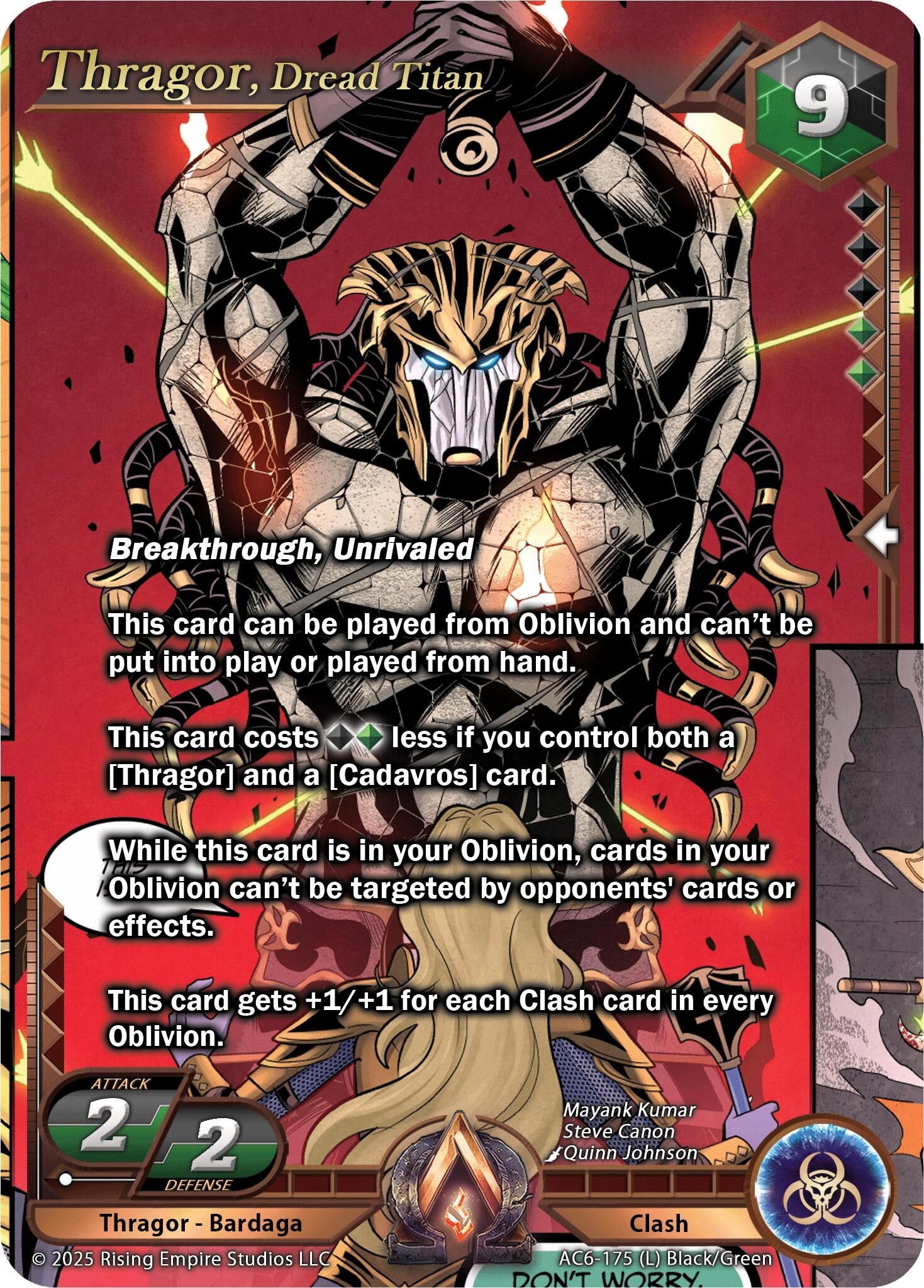 Image for Thragor, Dread Titan (AC6-175) (Echoes of Eternity) - Alpha Clash