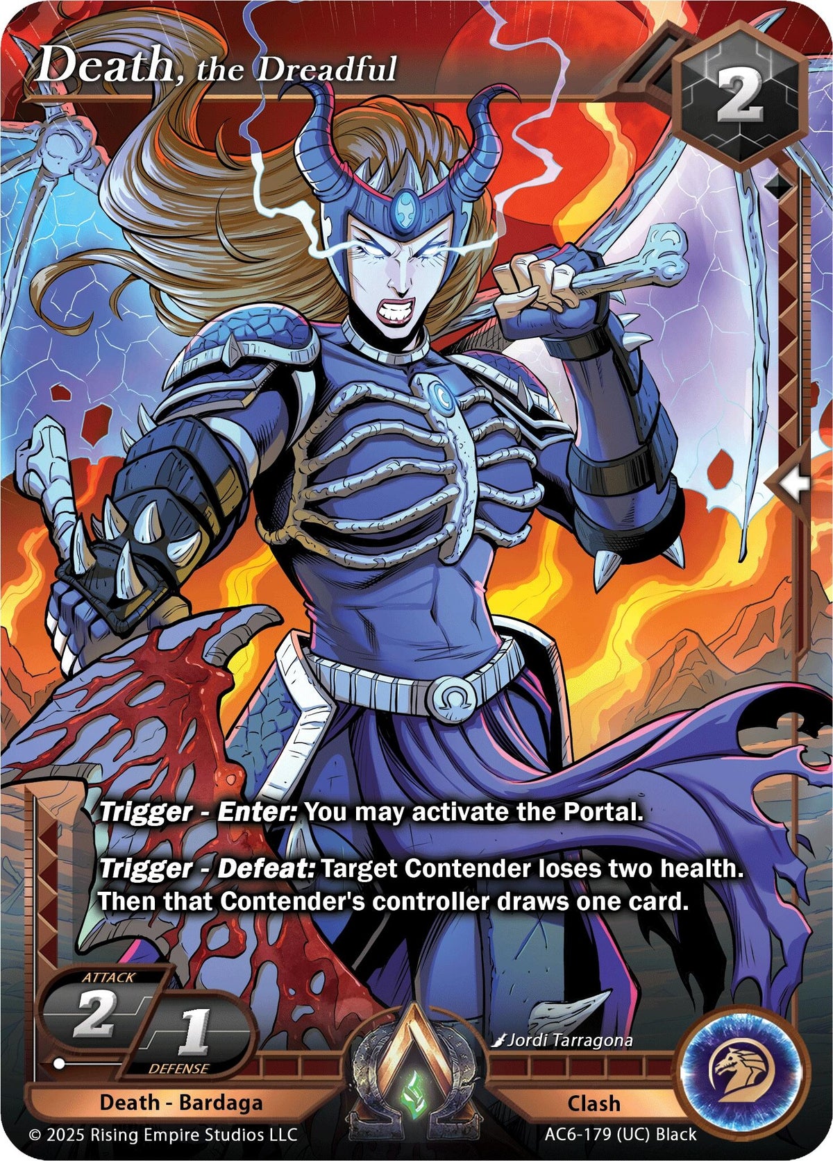 Image for Death, the Dreadful (AC6-179) (Echoes of Eternity) - Alpha Clash