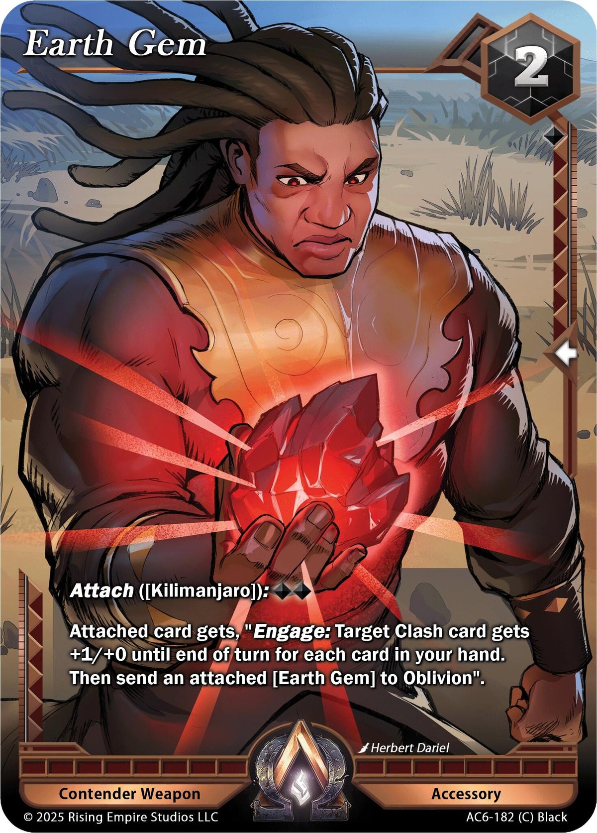 Image for Earth Gem (AC6-182) (Echoes of Eternity) - Alpha Clash