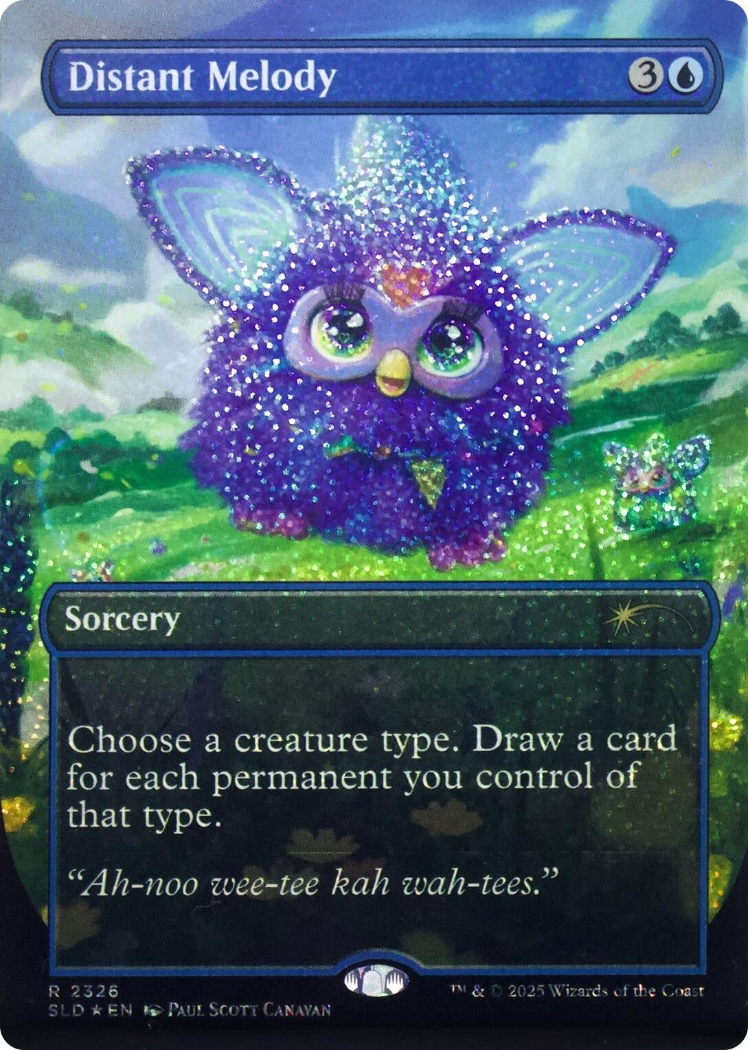 Distant Melody (2326) (Confetti Foil) (2326) (Secret Lair Drop Series)