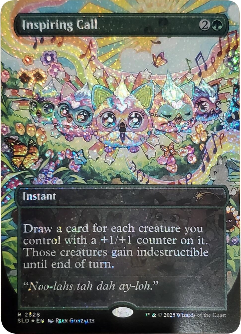 Inspiring Call (Confetti Foil) (2328) (Secret Lair Drop Series)