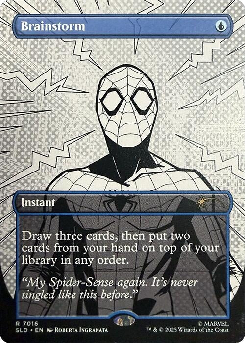 Image for Brainstorm (7016) (7016) (Secret Lair Drop Series) - Magic: The Gathering