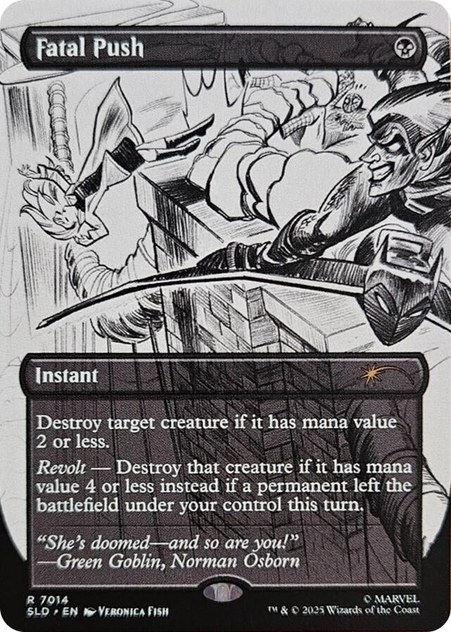 Image for Fatal Push (7014) (7014) (Secret Lair Drop Series) - Magic: The Gathering