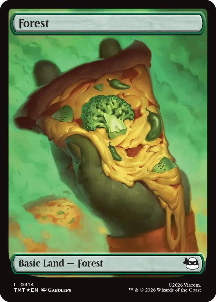 Image for Forest (0314) (314) (Teenage Mutant Ninja Turtles) - Magic: The Gathering