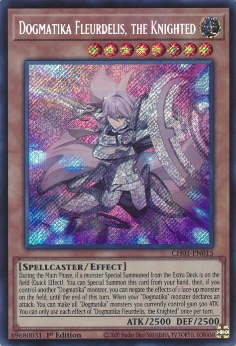 Image for Dogmatika Fleurdelis, the Knighted (Secret Rare) (CH01-EN015) (CH01) - YuGiOh