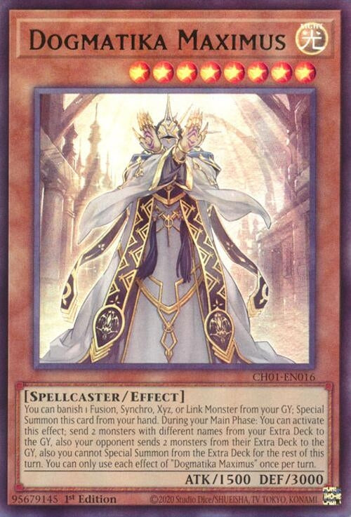 Image for Dogmatika Maximus (CH01-EN016) (CH01) - YuGiOh