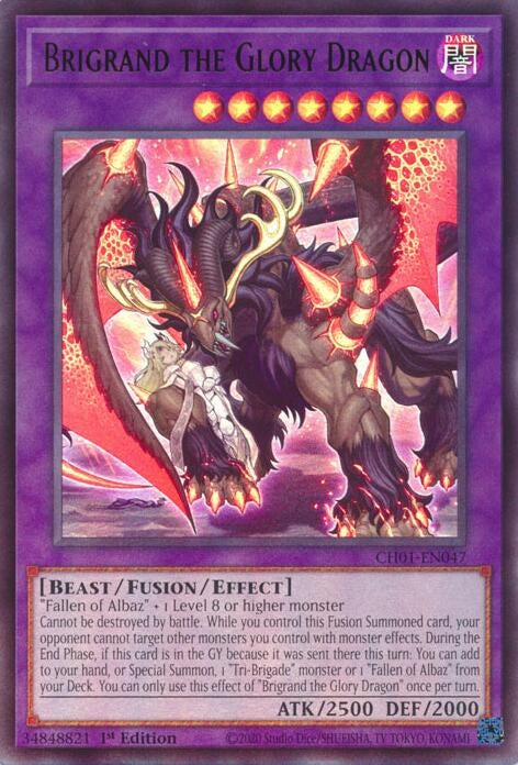 Image for Brigrand the Glory Dragon (CH01-EN047) (CH01) - YuGiOh