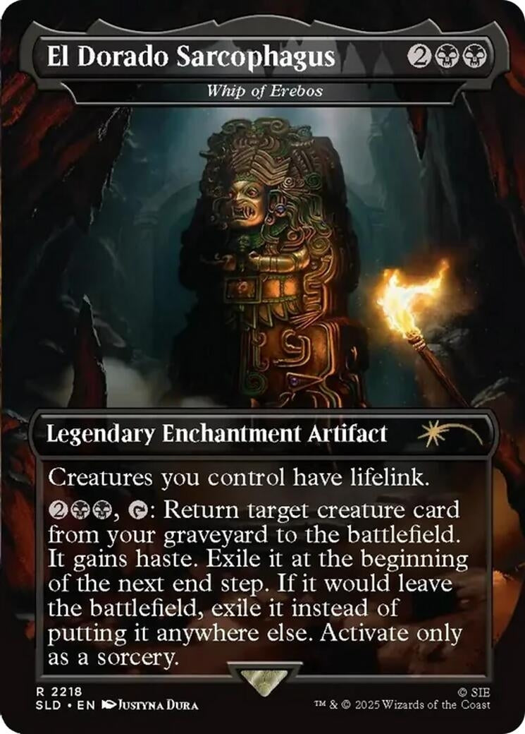 Image for El Dorado Sarcophagus - Whip of Erebos (2218) (Secret Lair Drop Series) - Magic: The Gathering