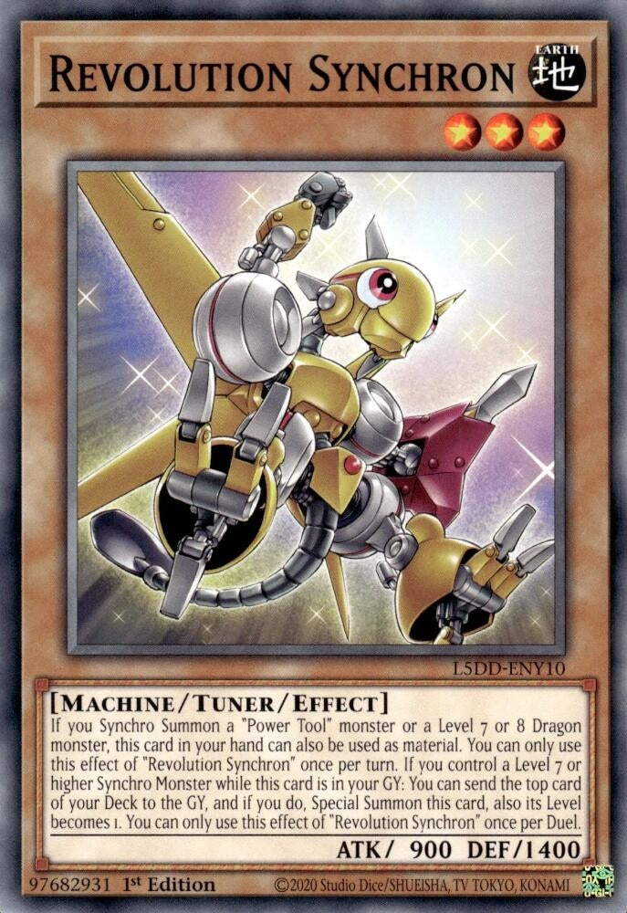 Revolution Synchron (L5DD-ENY10) (Legendary 5D's Decks)