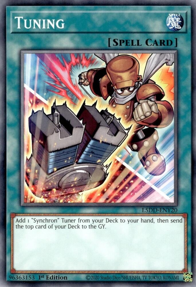 Tuning (Alternate Art) (L5DD-ENY20) (Legendary 5D's Decks)