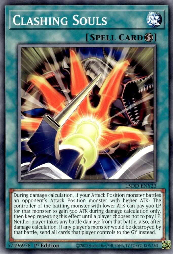 Clashing Souls (L5DD-ENY23) (Legendary 5D's Decks)
