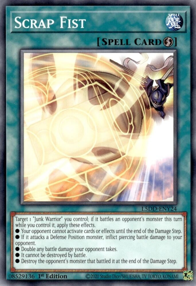 Scrap Fist (L5DD-ENY24) (Legendary 5D's Decks)