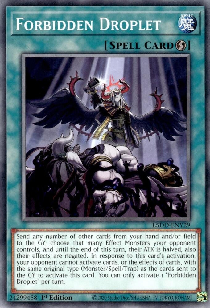 Forbidden Droplet (L5DD-ENY29) (Legendary 5D's Decks)