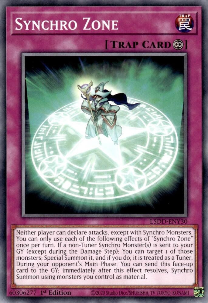 Synchro Zone (L5DD-ENY30) (Legendary 5D's Decks)