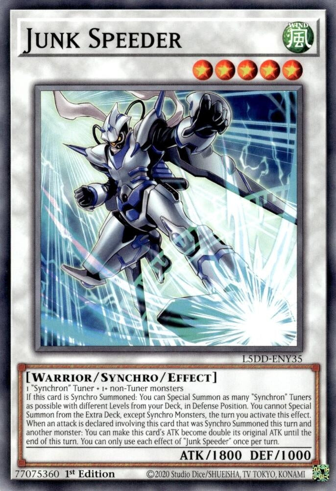 Junk Speeder (L5DD-ENY35) (Legendary 5D's Decks)