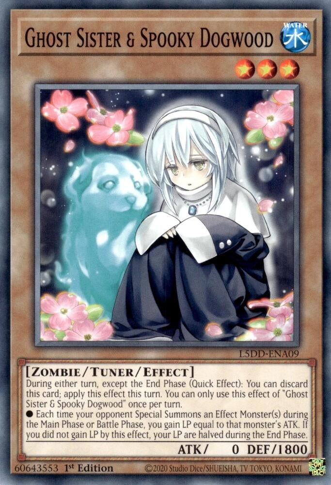 Ghost Sister & Spooky Dogwood (L5DD-ENA09) (Legendary 5D's Decks)